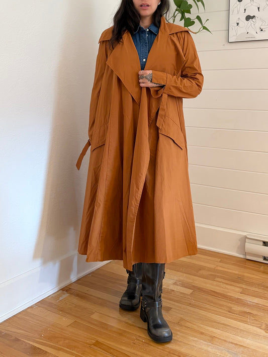 Imperial belted trench coat M/L