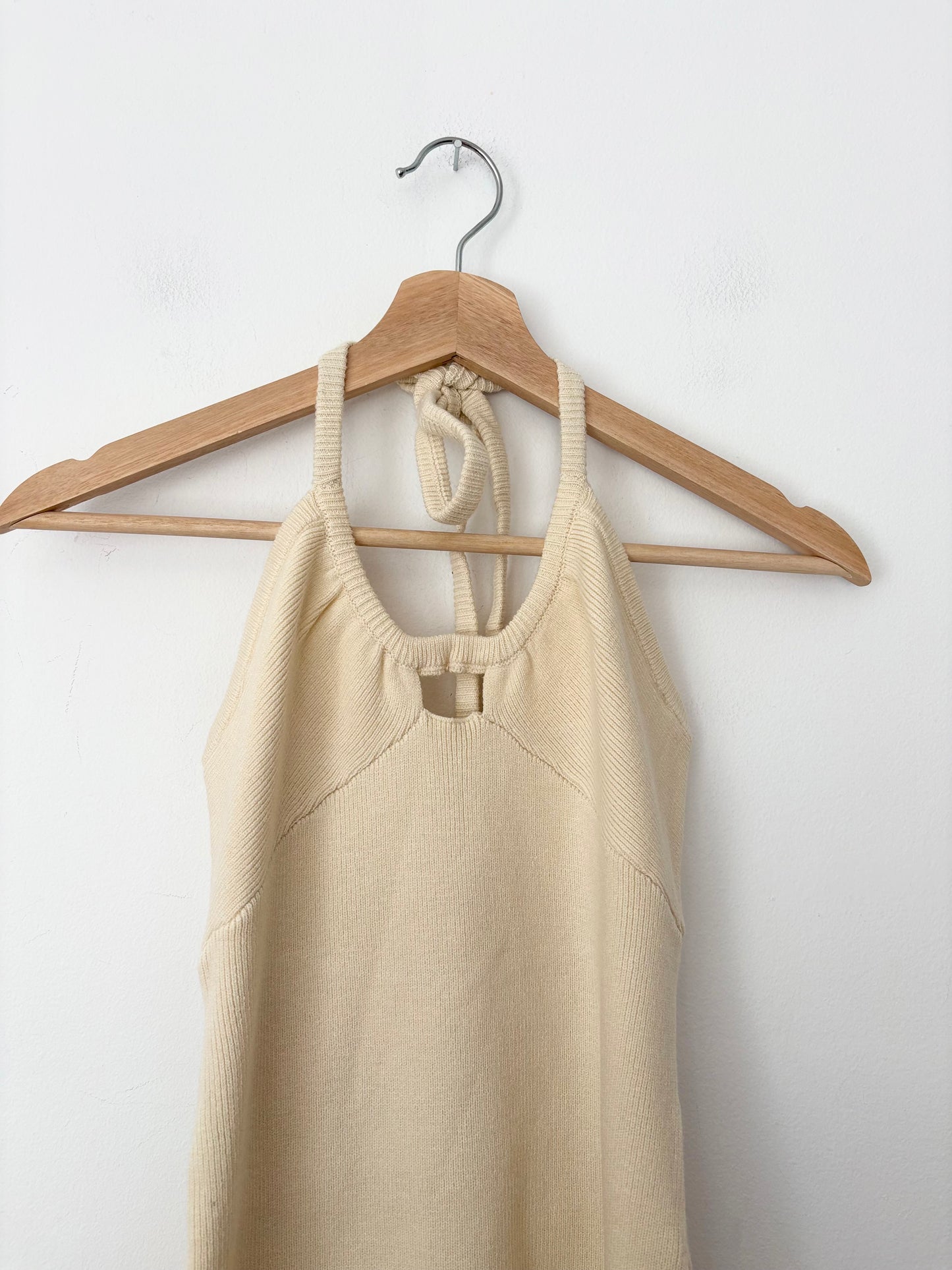 For love & lemons Mona knit mini dress Large