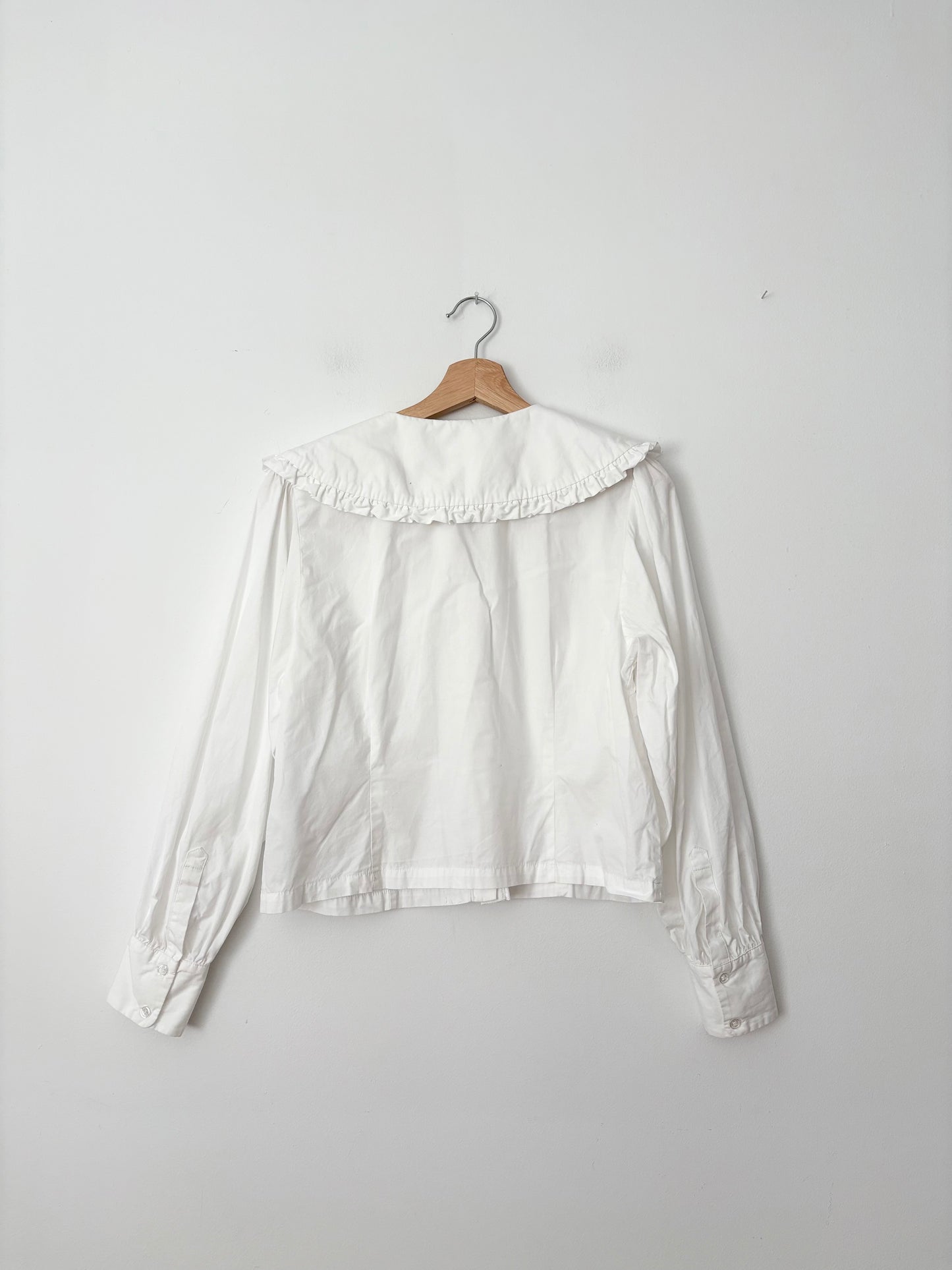 H&M poplin collared blouse S/M