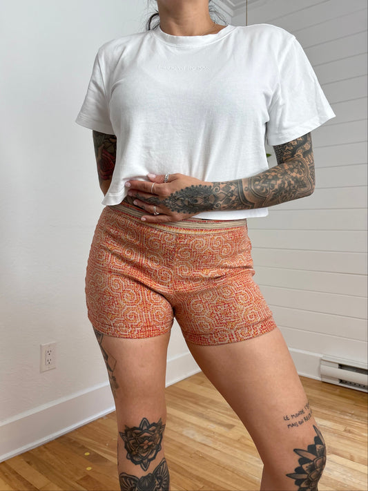 Short court en lin mélangé Free People Maya S/M
