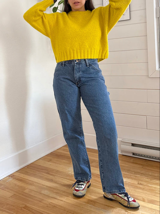 Jean utilitaire Vintage Rustler à jambes droites W29