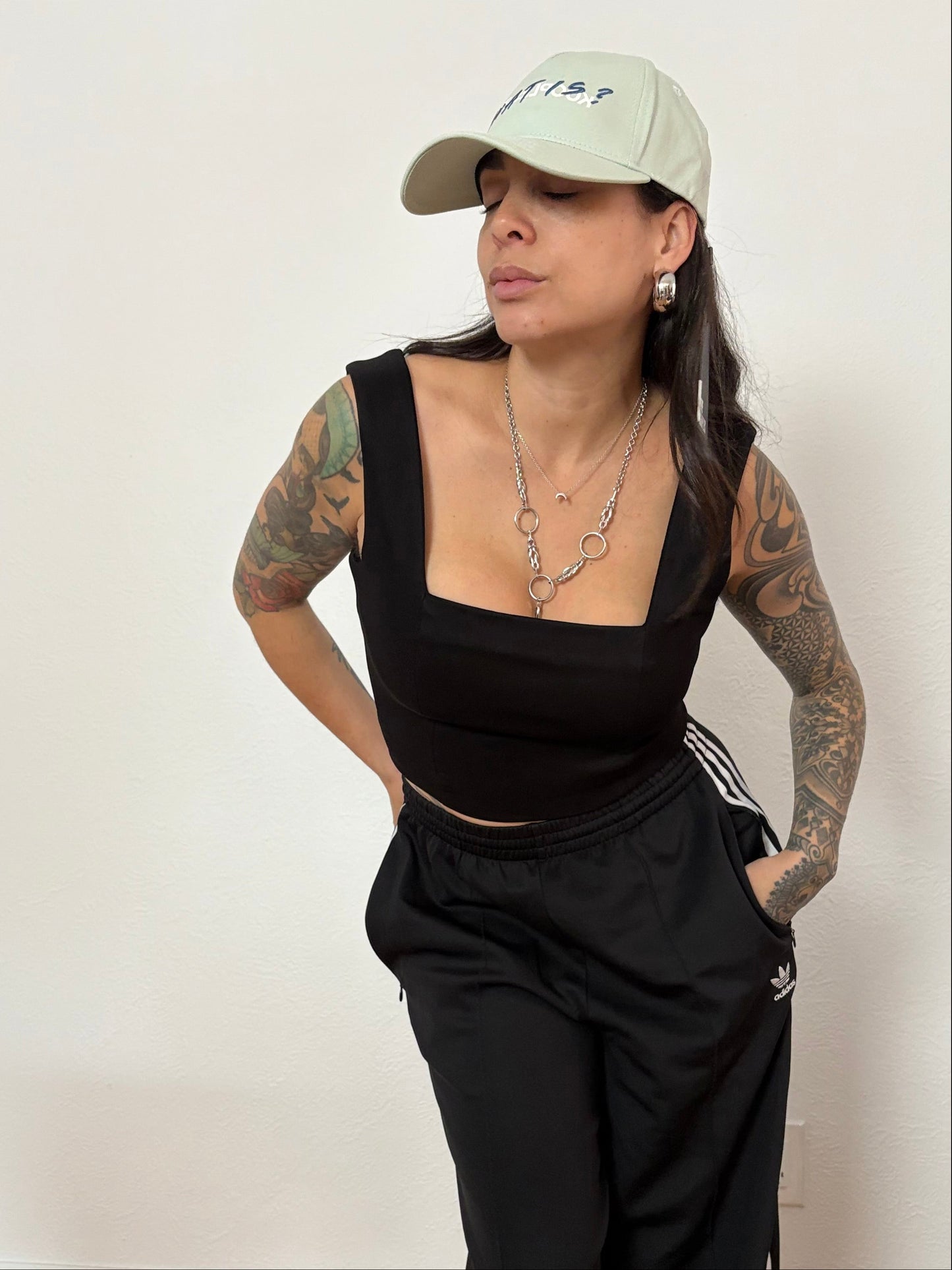 The kooples ' what is' blue baseball cap