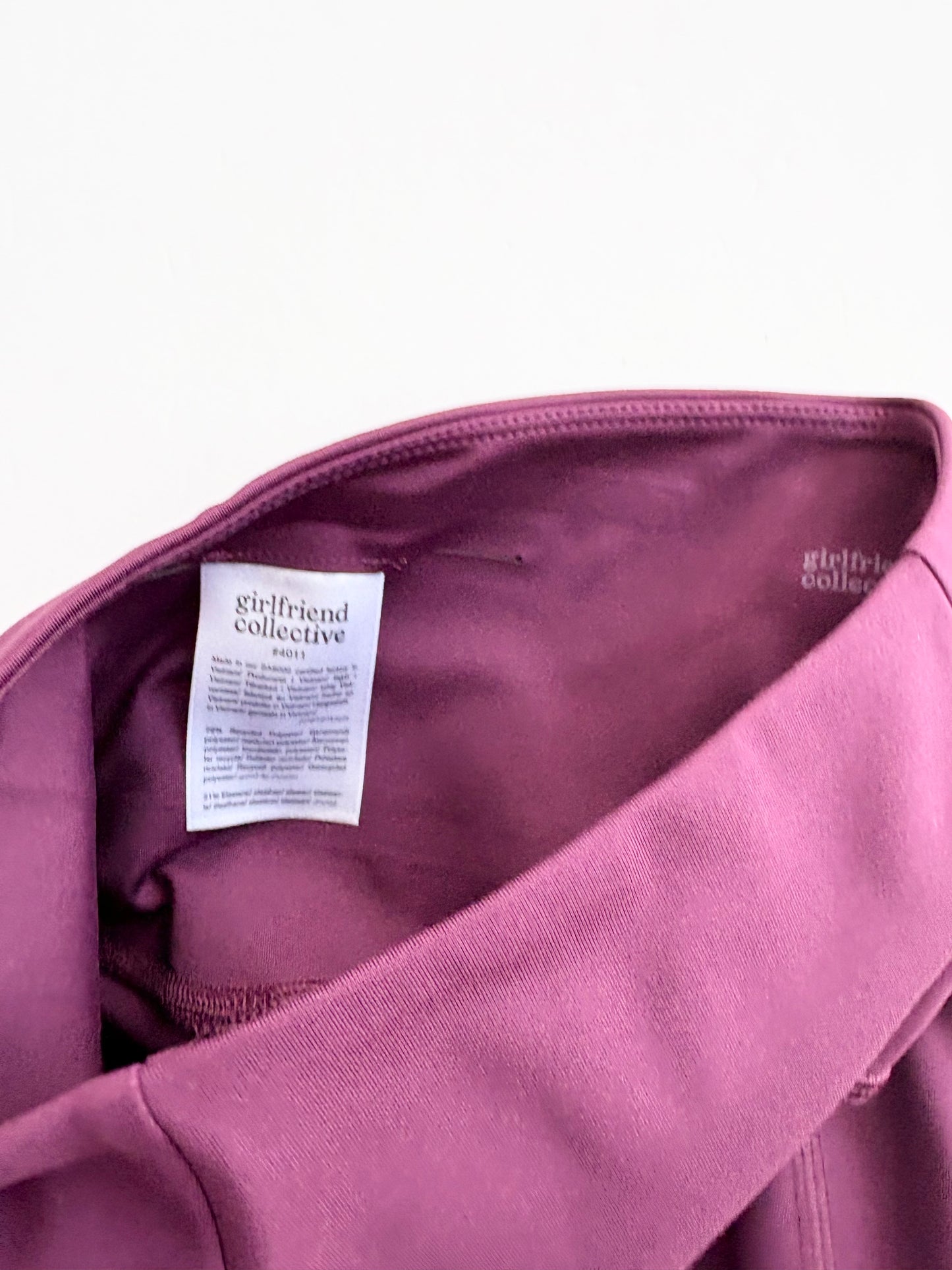 Girlfriend collective high rise bike shorts XS
