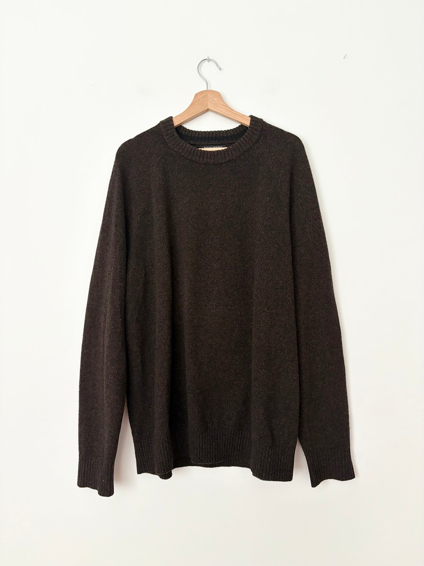 Banana Republic marled merino wool sweater XL