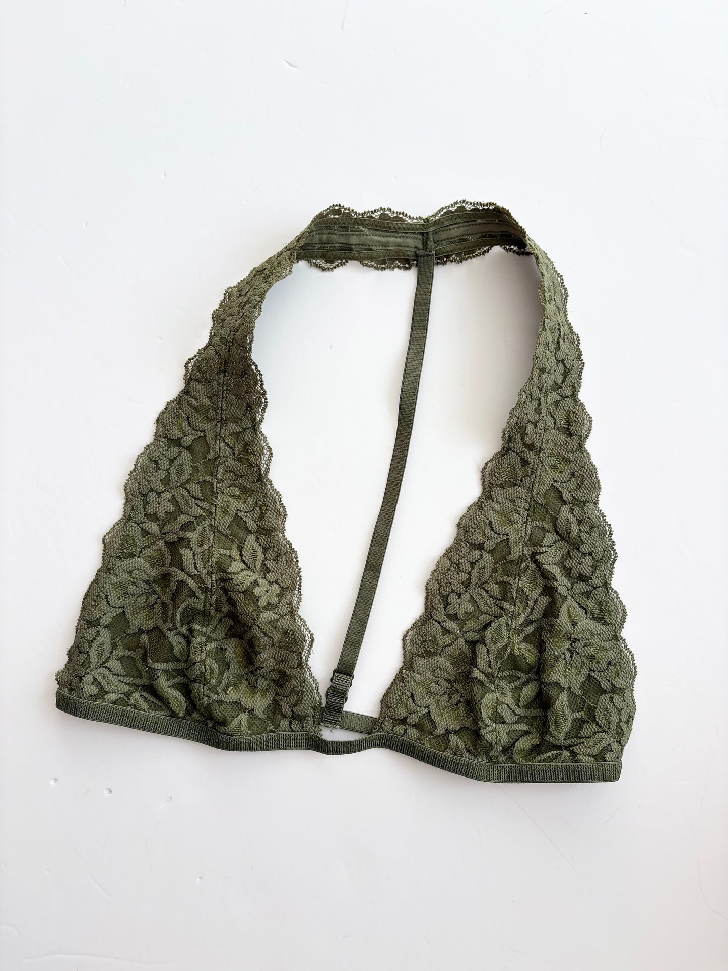 Free People intimately lace halter T-back bra Medium