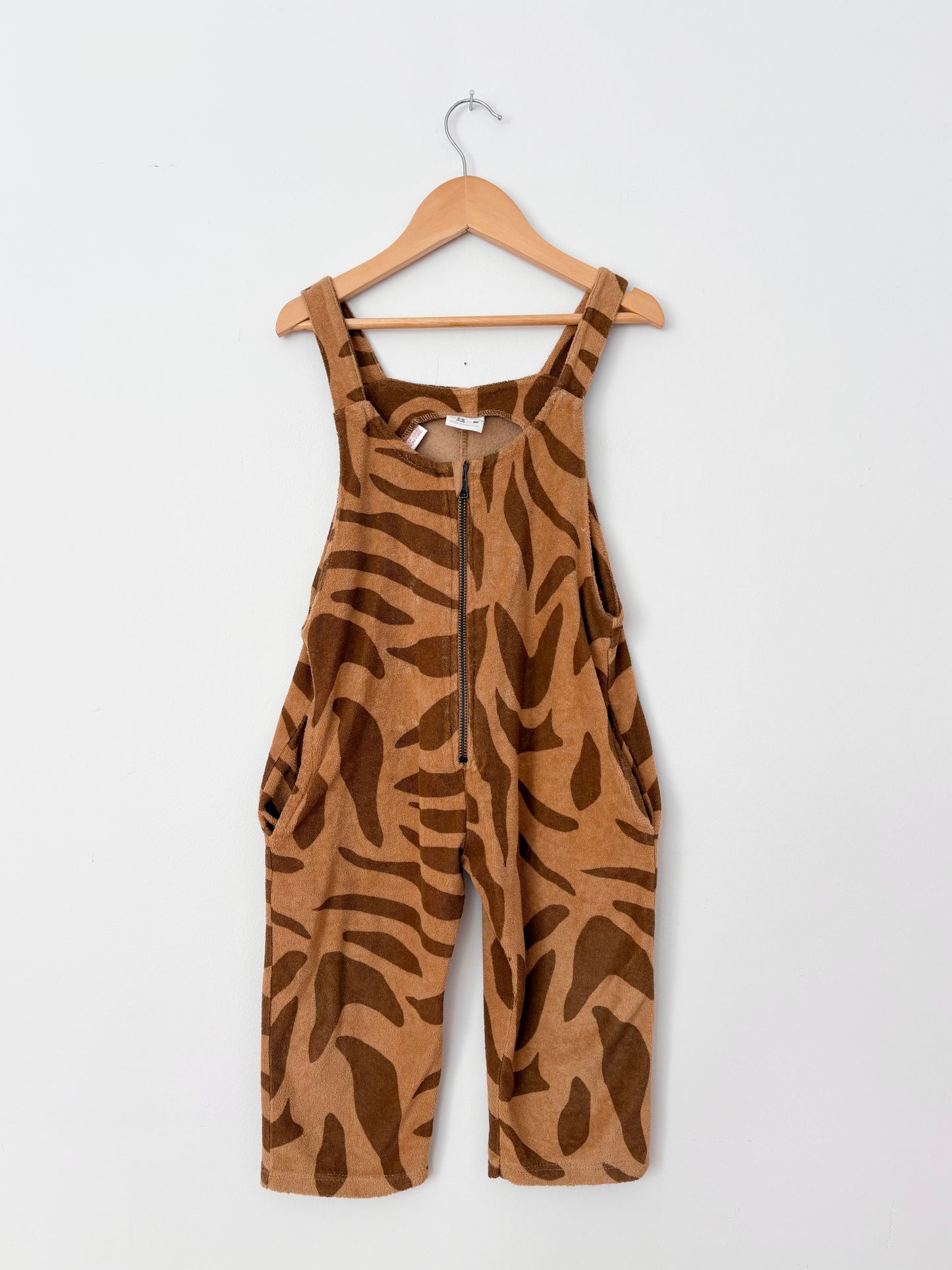 Zara terry overalls