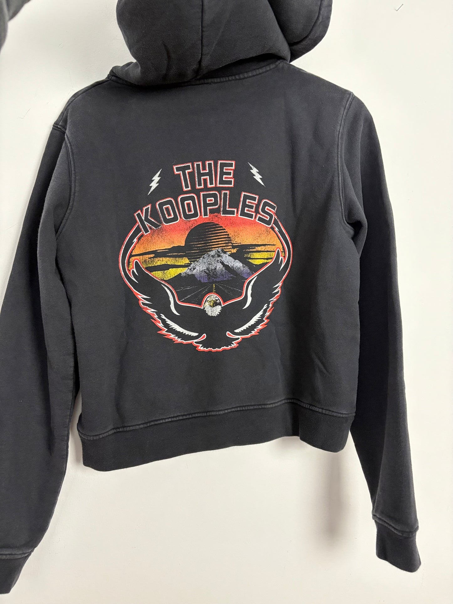 The kooples printed eagle hoodie with logo S/M