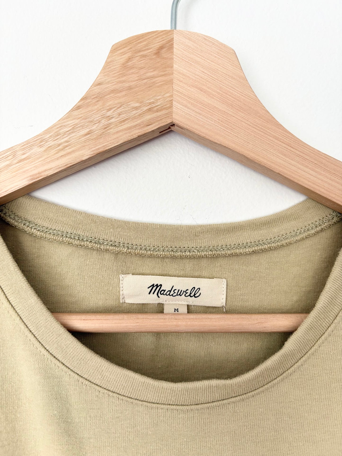 Madewell heavyweight jersey crewneck tee Medium
