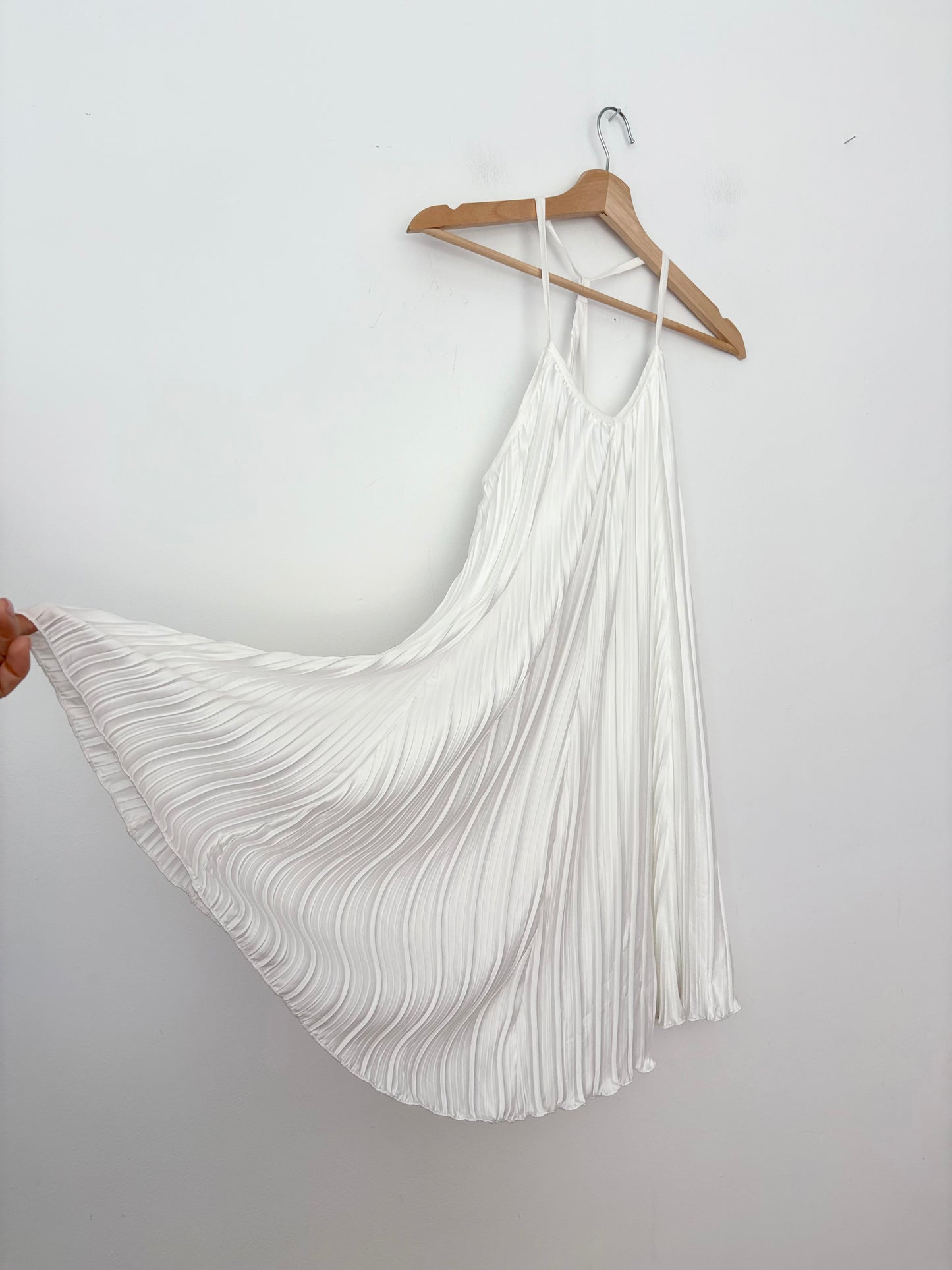 LBLC The label mini robe plissée Norma Taille M