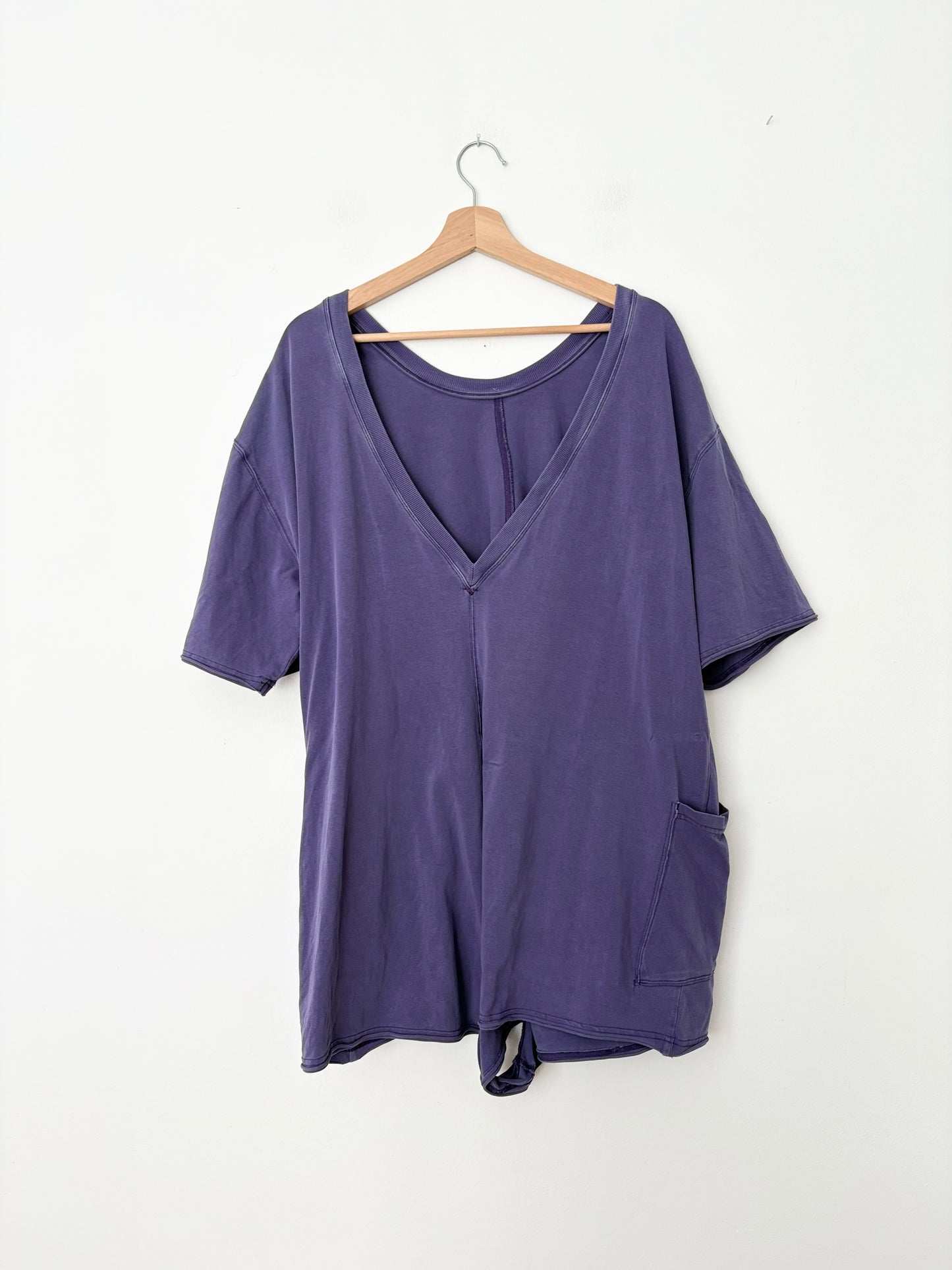 Combinaison short t-shirt violet Free People hot shot Medium