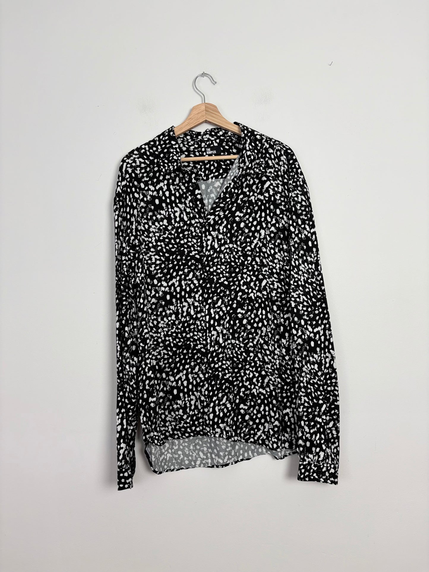 The kooples printed button up shirt XXL