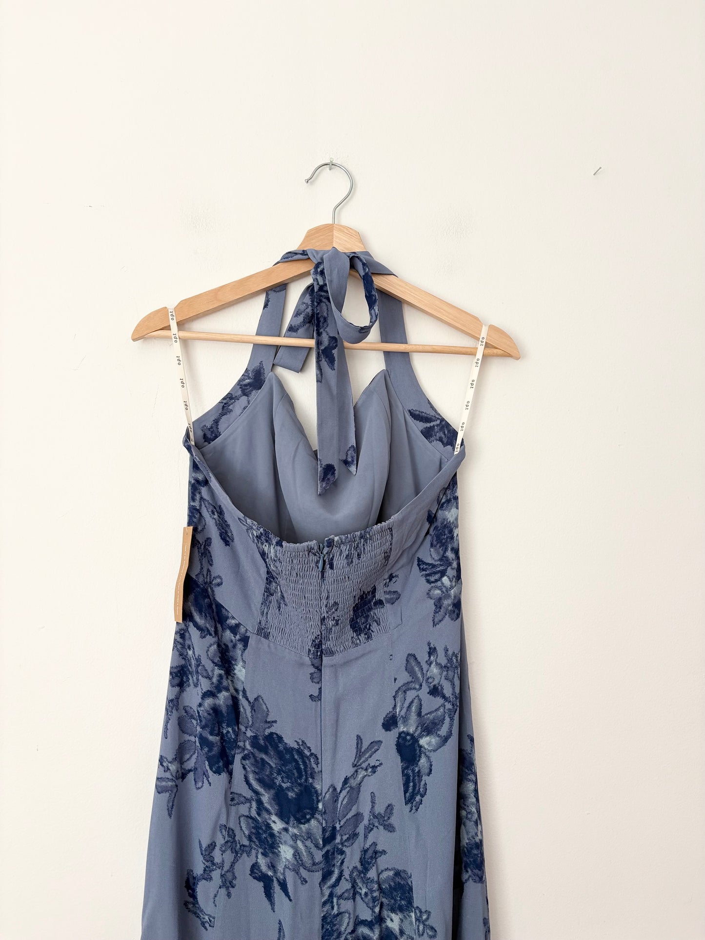 O.p.t Sunniva robe longue florale Large