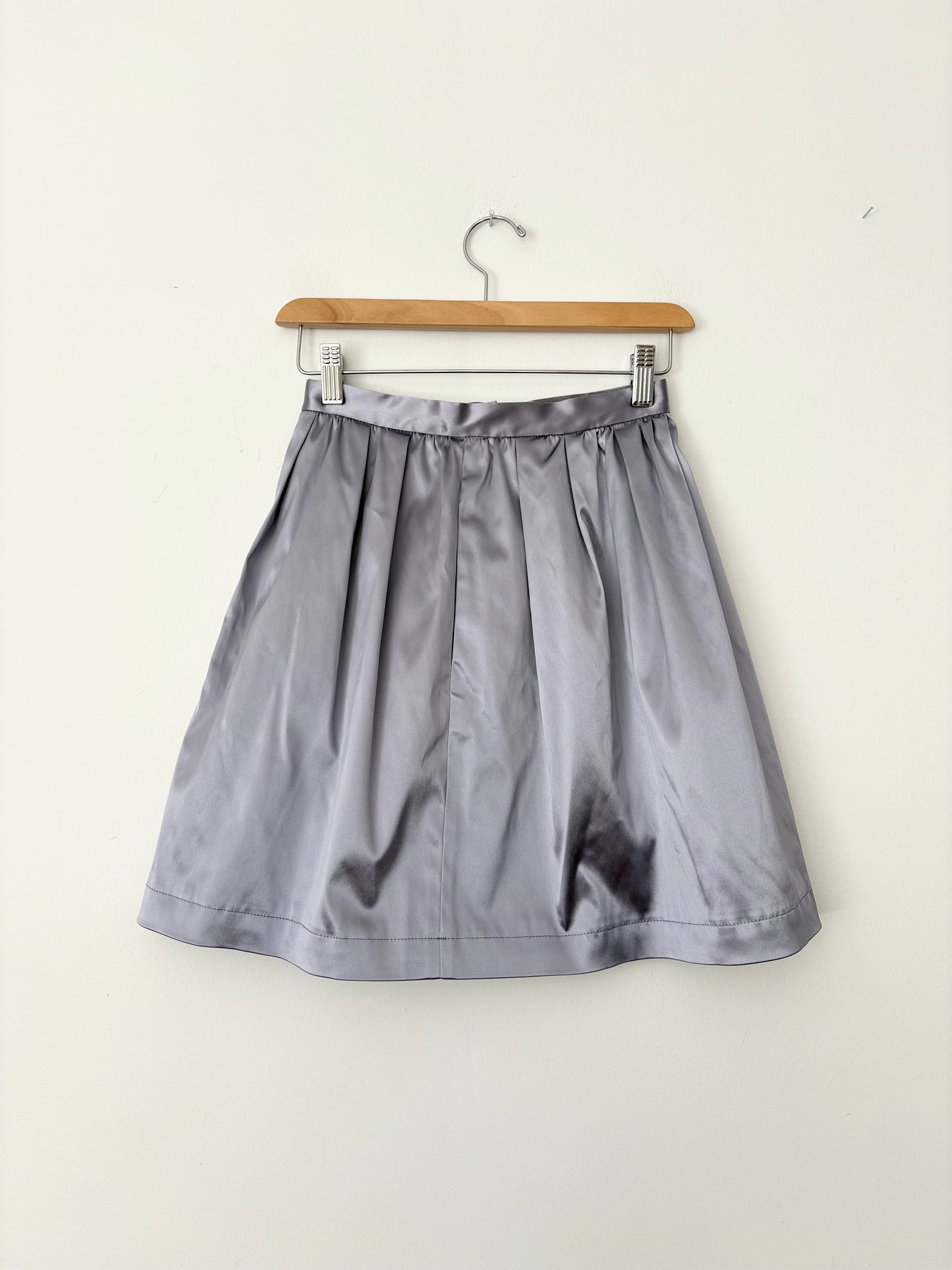 MSGM Metallic gonna mini skirt XS