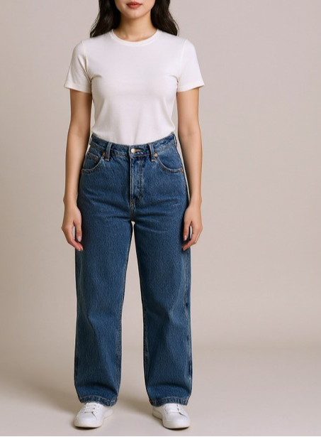 Levis ribcage straight utility  jeans W26/27