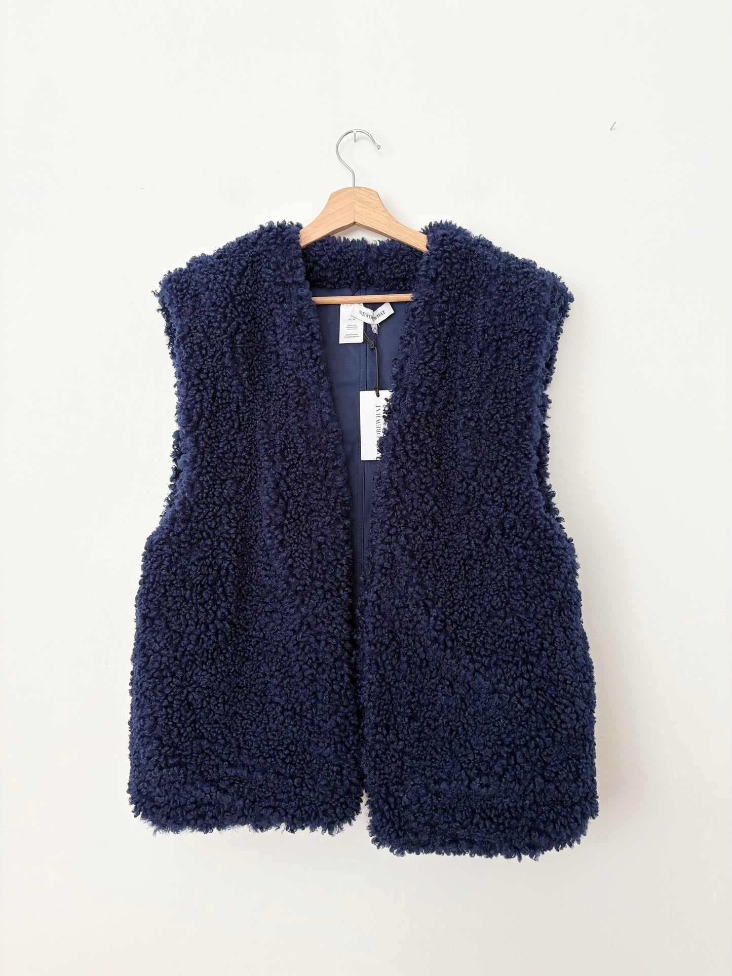 Gilet réversible en sherpa Weworewhat, taille M