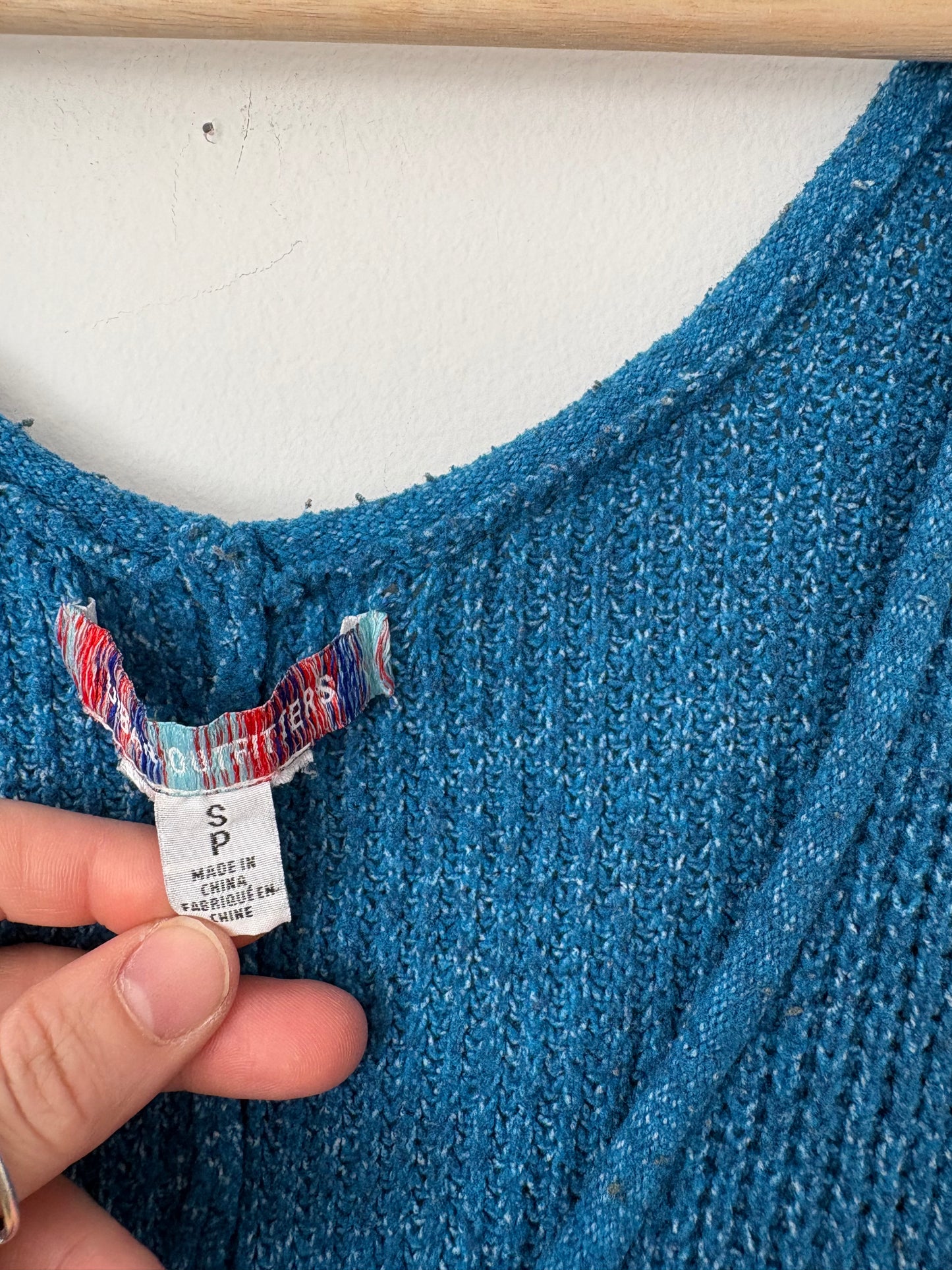 Combishort en tricot côtelé Urban Outfitters, taille S