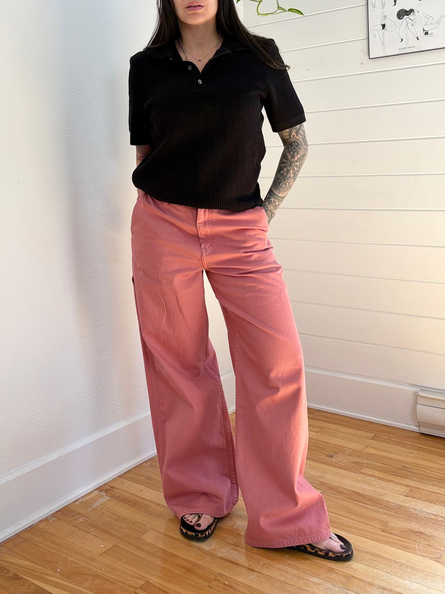Jean ample utilitaire Uniqlo X JW Anderson T38/40