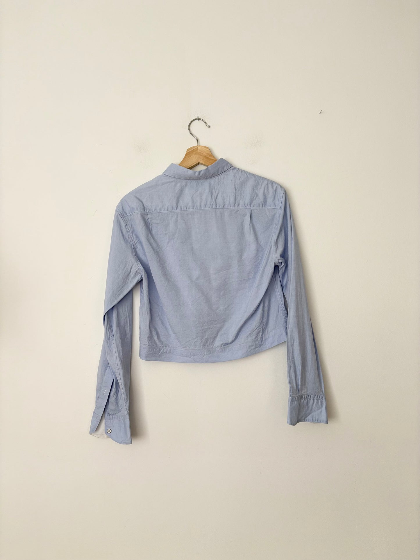Rag & bone Audrey crop poplin shirt XS/S