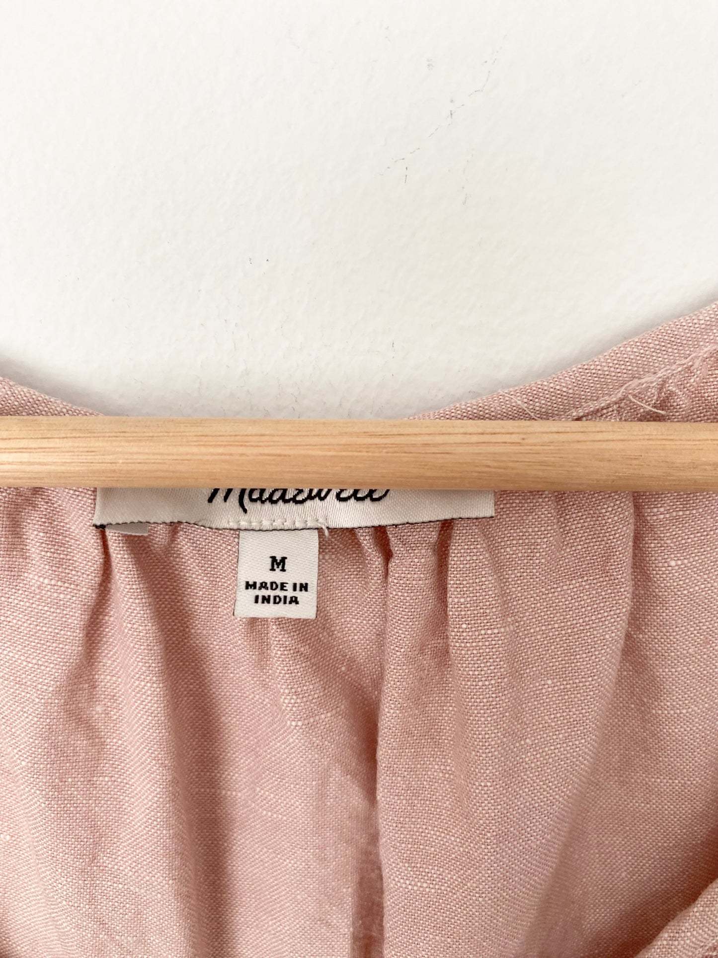 Mini-robe Lorelei en lin mélangé Madewell Medium
