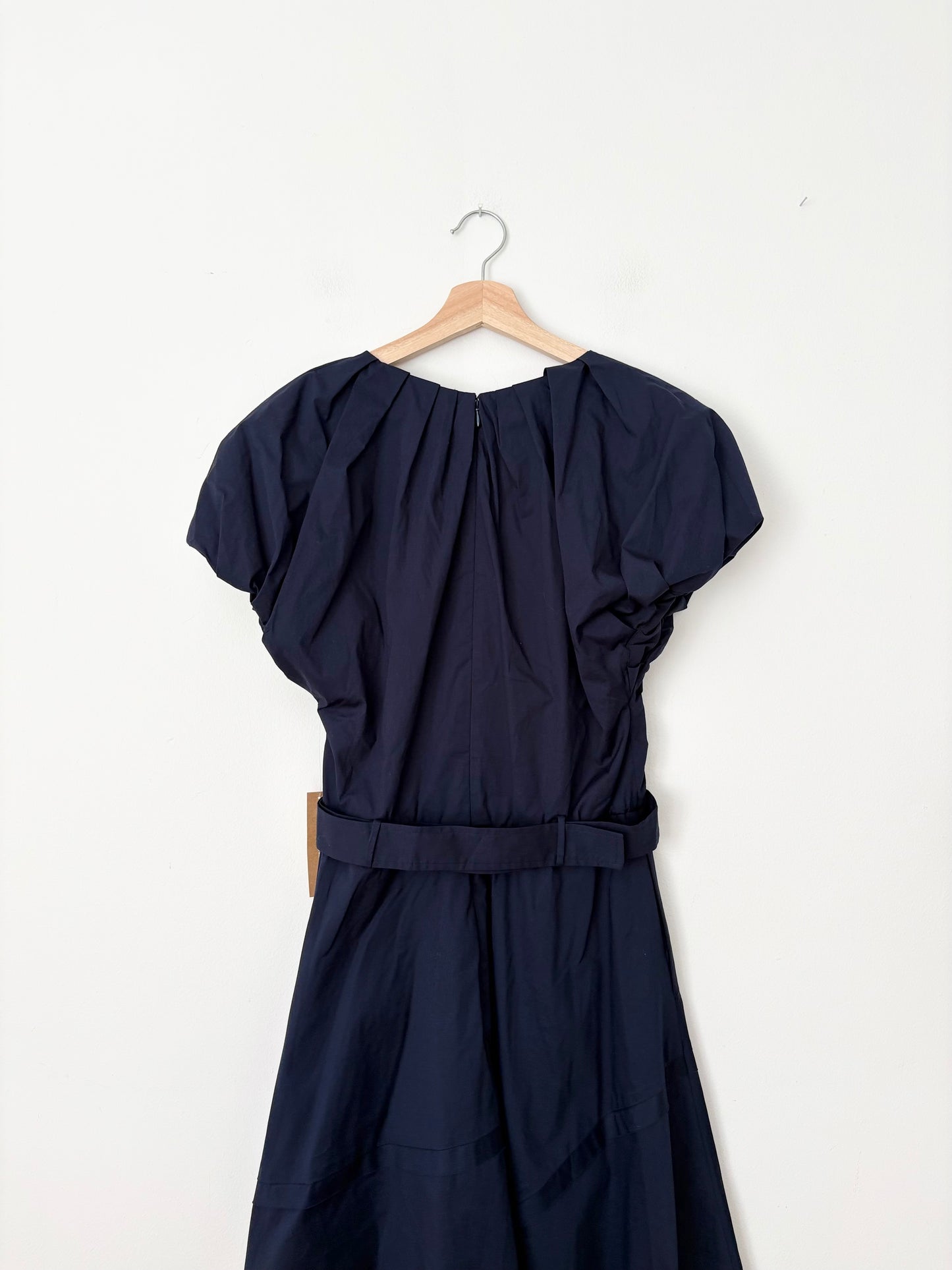 O.P.T puff sleeve belted dress Large