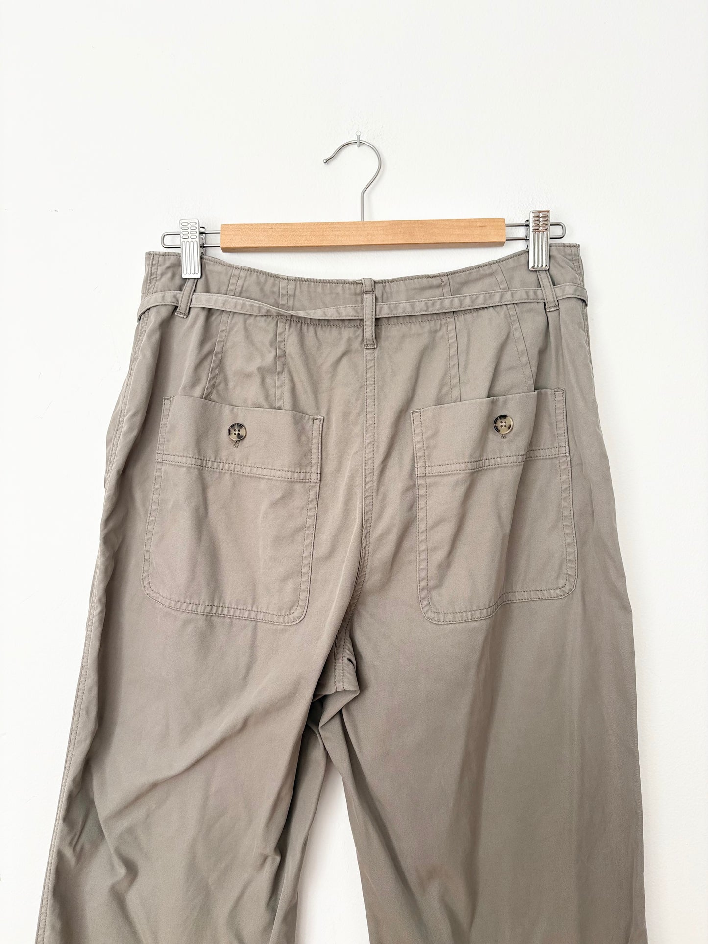 Y2K Club Monaco belted utility culottes W29/30