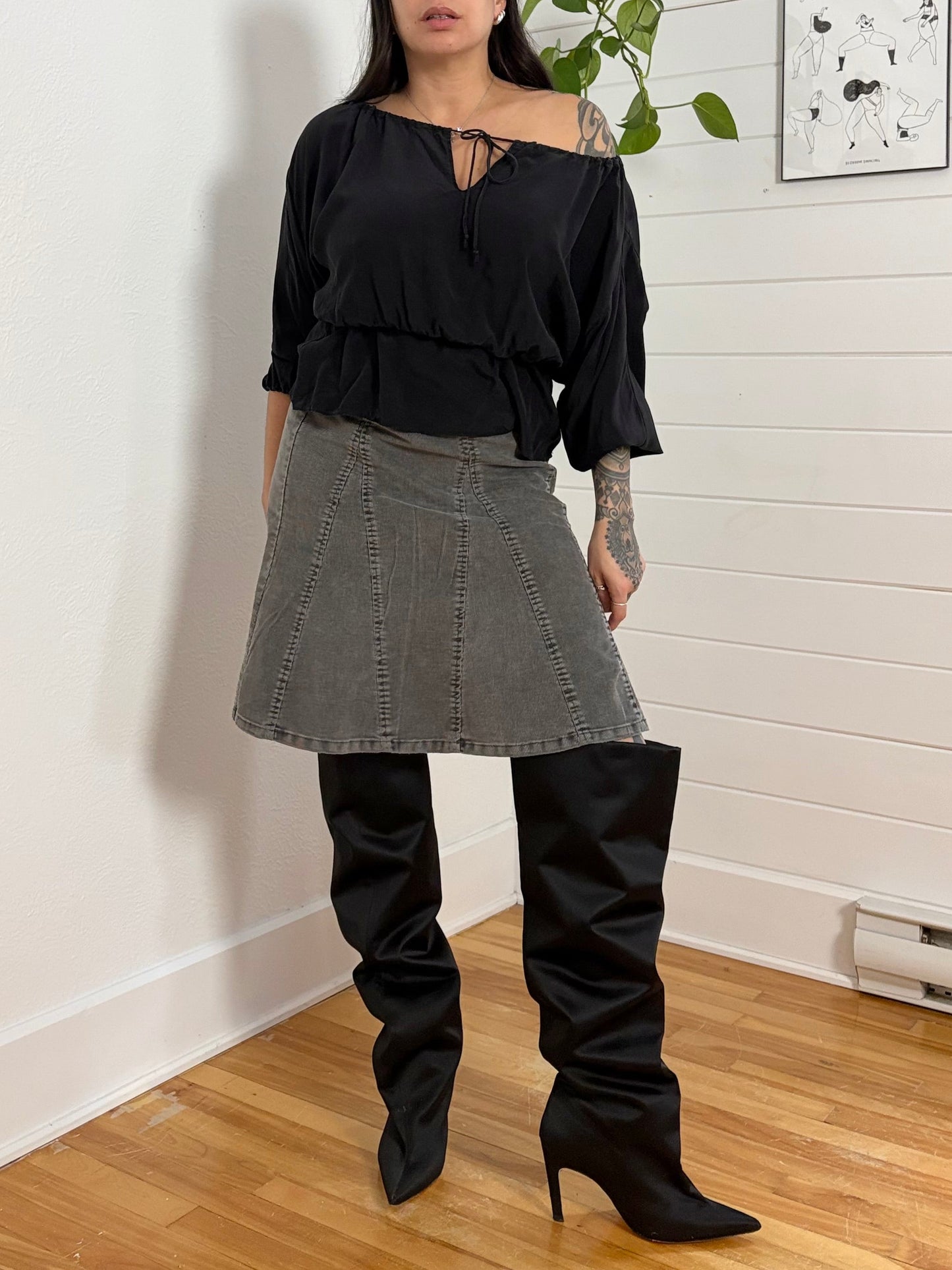 Chemisier en soie Aaron Ashe, taille S