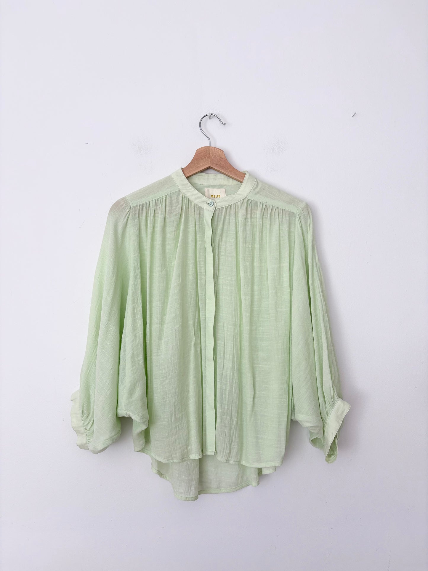 Maeve Anthropologie Bryanna button down top Small