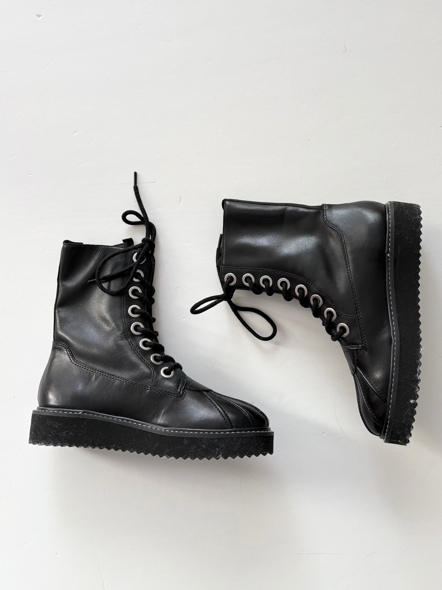 Bottes de combat noires Aster, taille US5