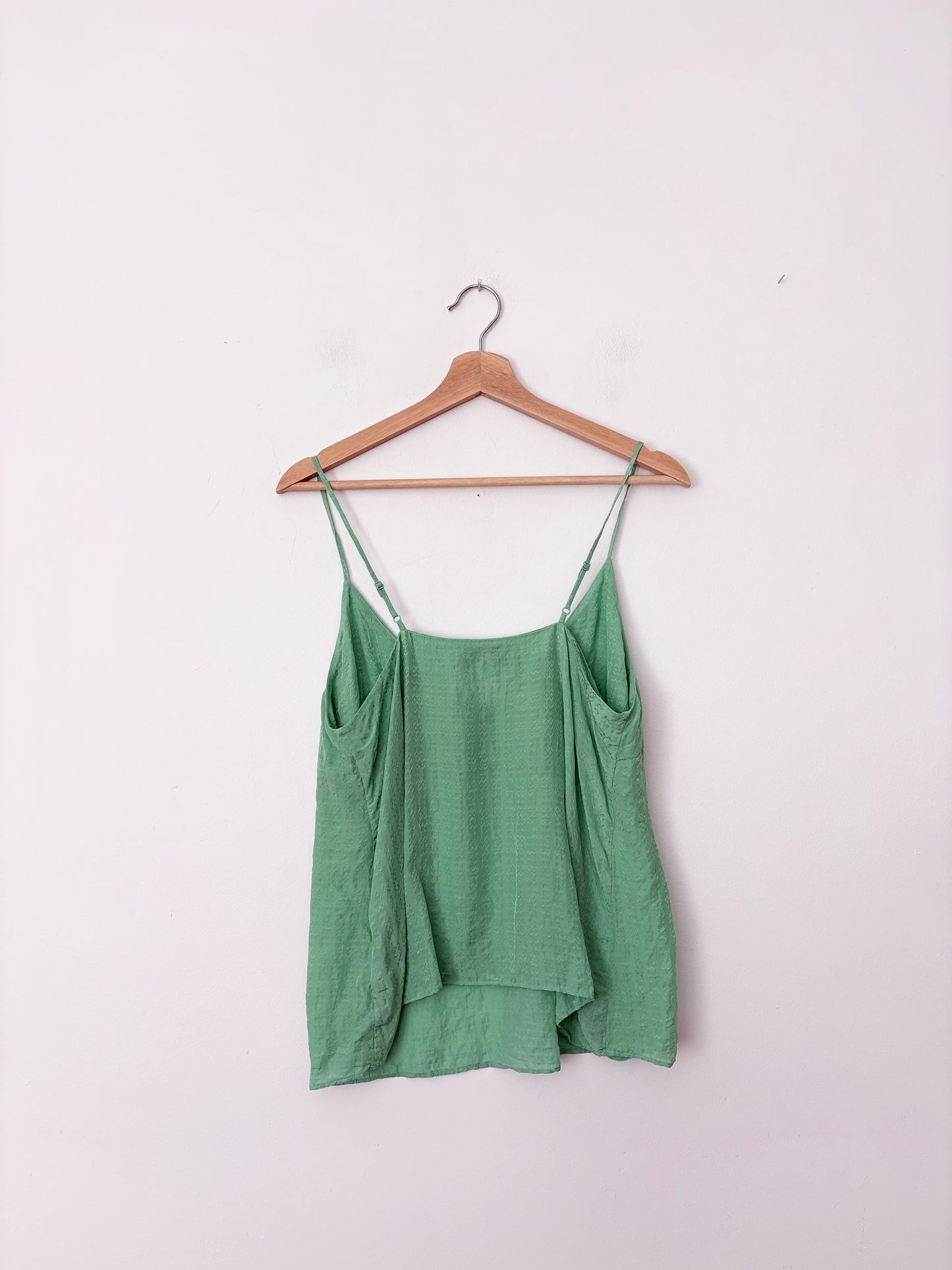 & Other Stories green loose tank Medium