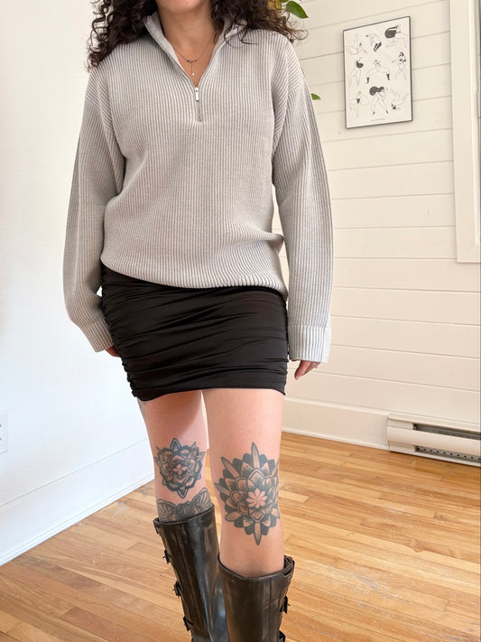 IVL Collective funnel half zip sweater M/L