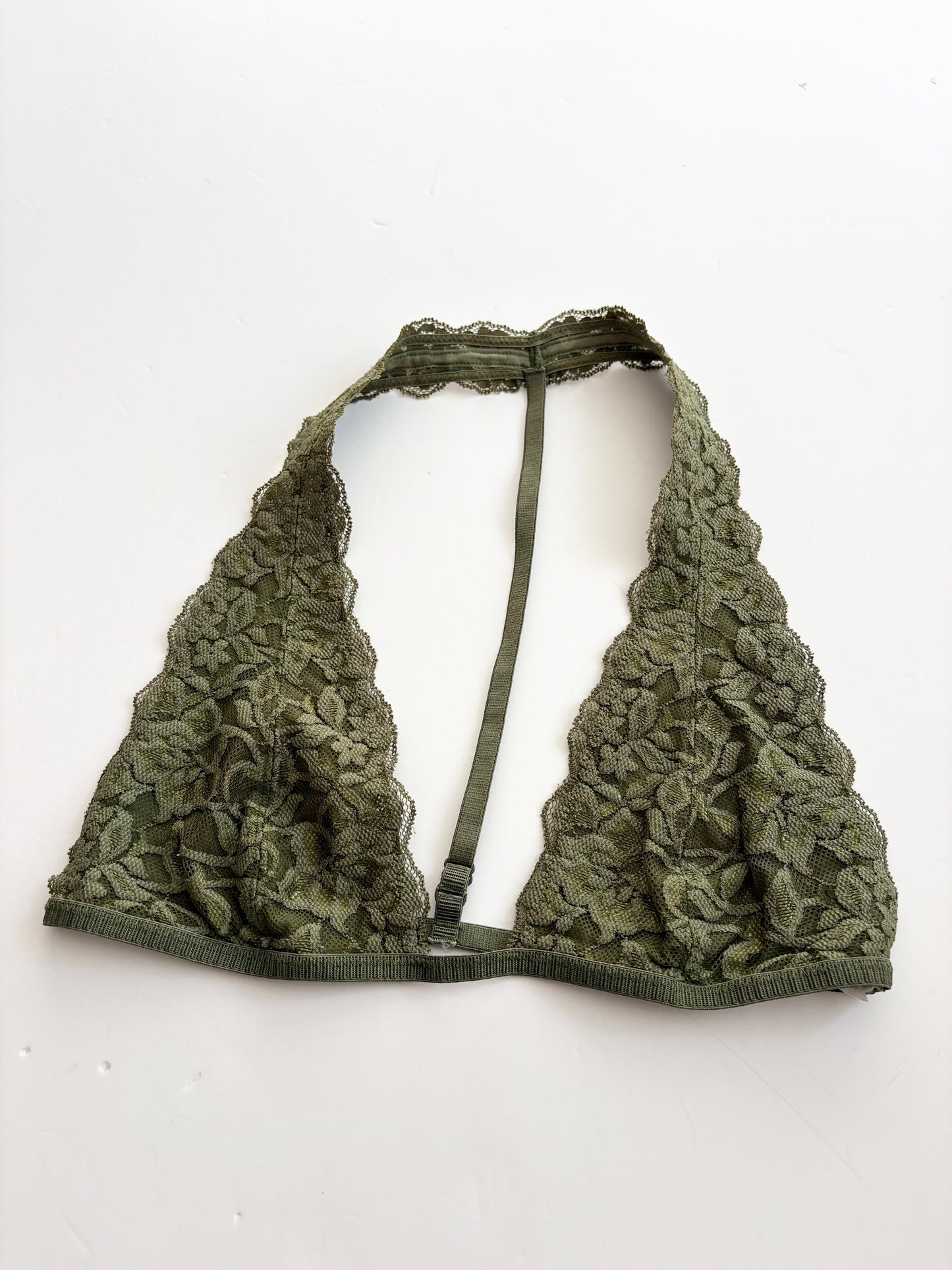 Free People intimately lace halter T-back bra Medium
