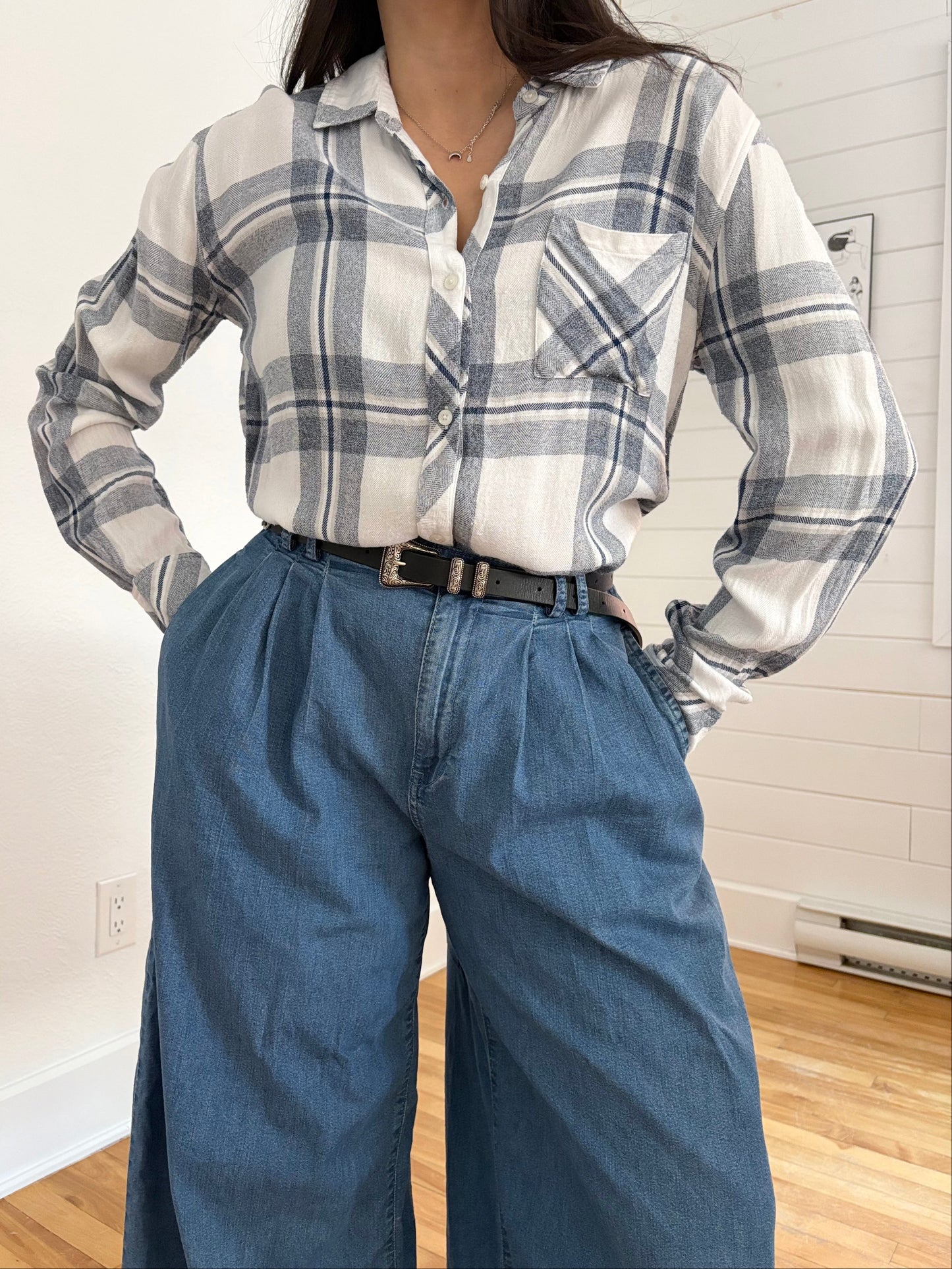 Chemise Rails Hunter à carreaux, taille L