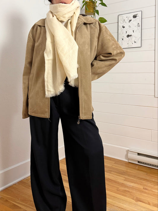 Écharpe à franges en alpaga Restoration Hardware