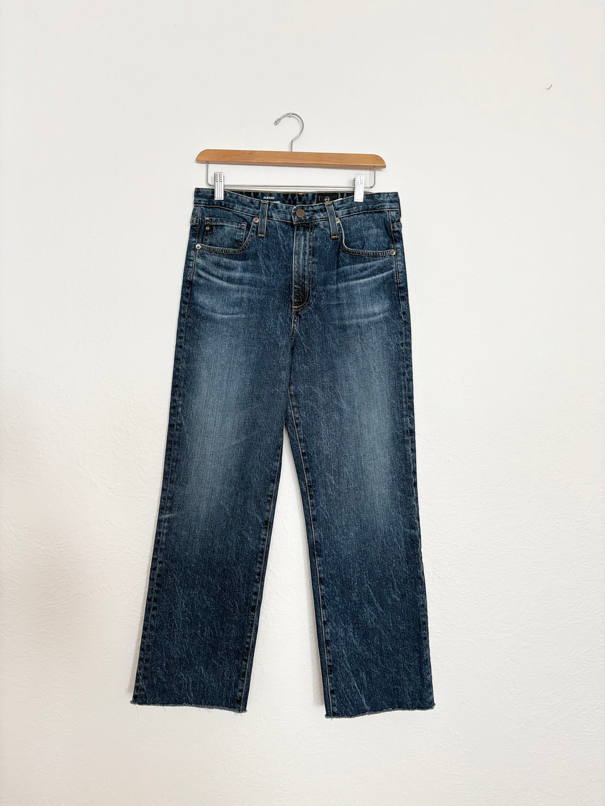 AG Jeans Alexxis high rise vintage straight W29