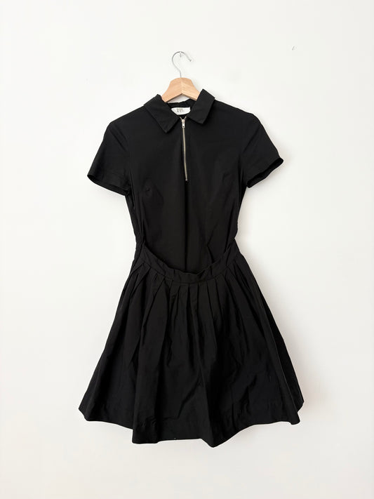 A.L.C zip front pleated dress XS/S