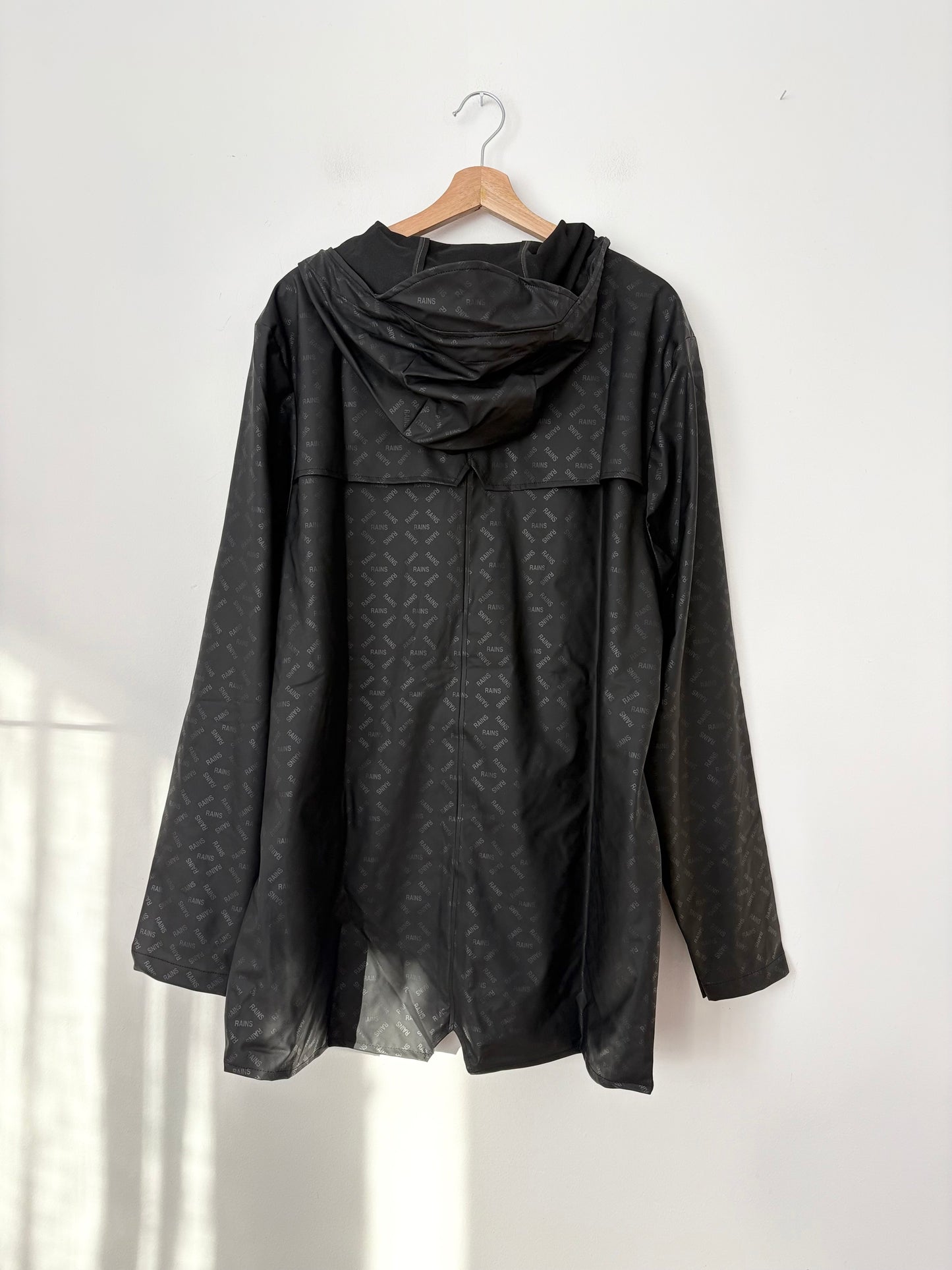 Veste à capuche à motif logo RAINS, taille XL