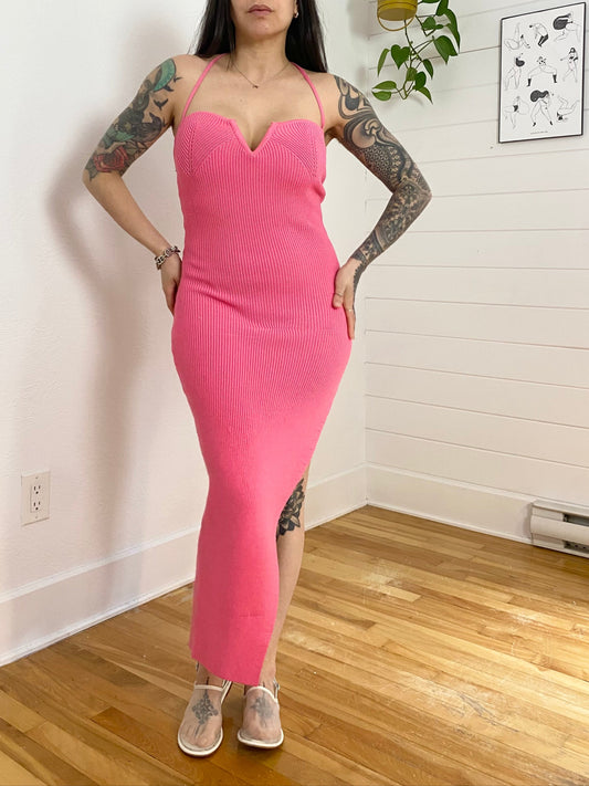 SER.O.YA Robe midi en maille Dominique Medium