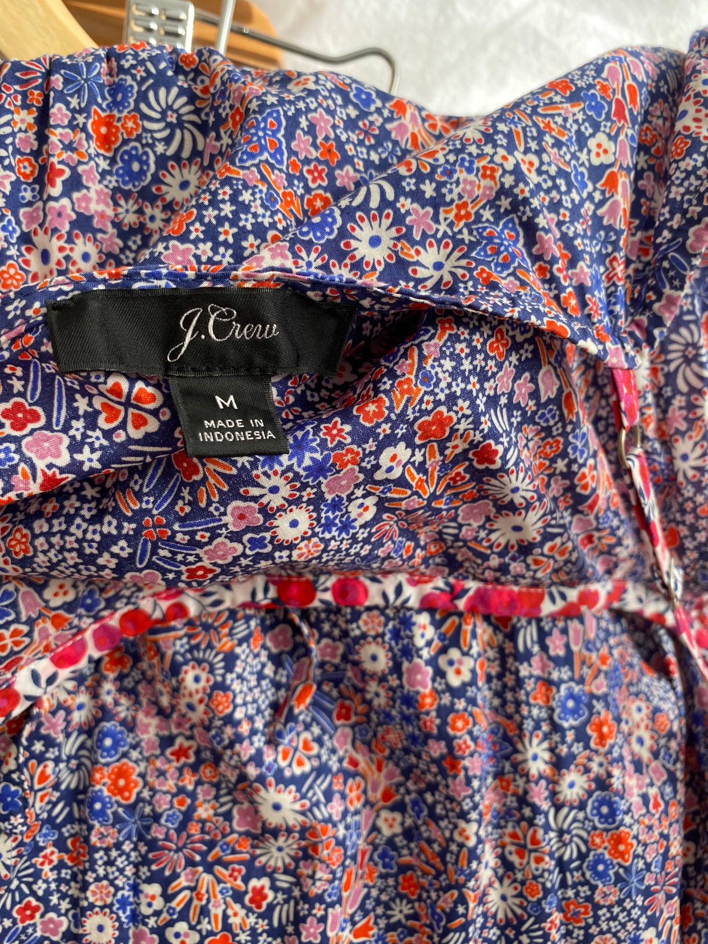 J.crew midi dress in liberty multi floral Medium