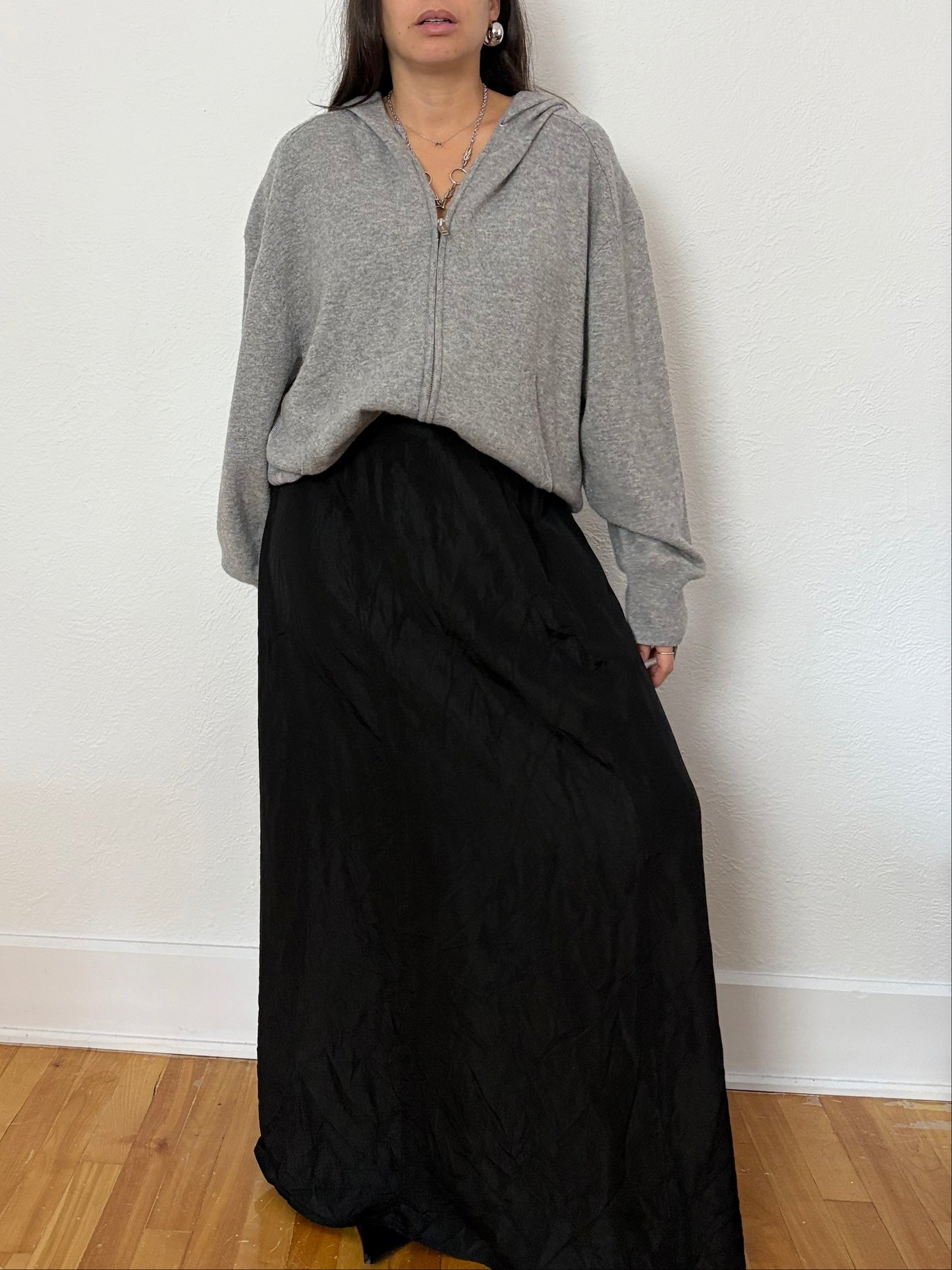 The kooples wool & cashmere zip hoodie M/L