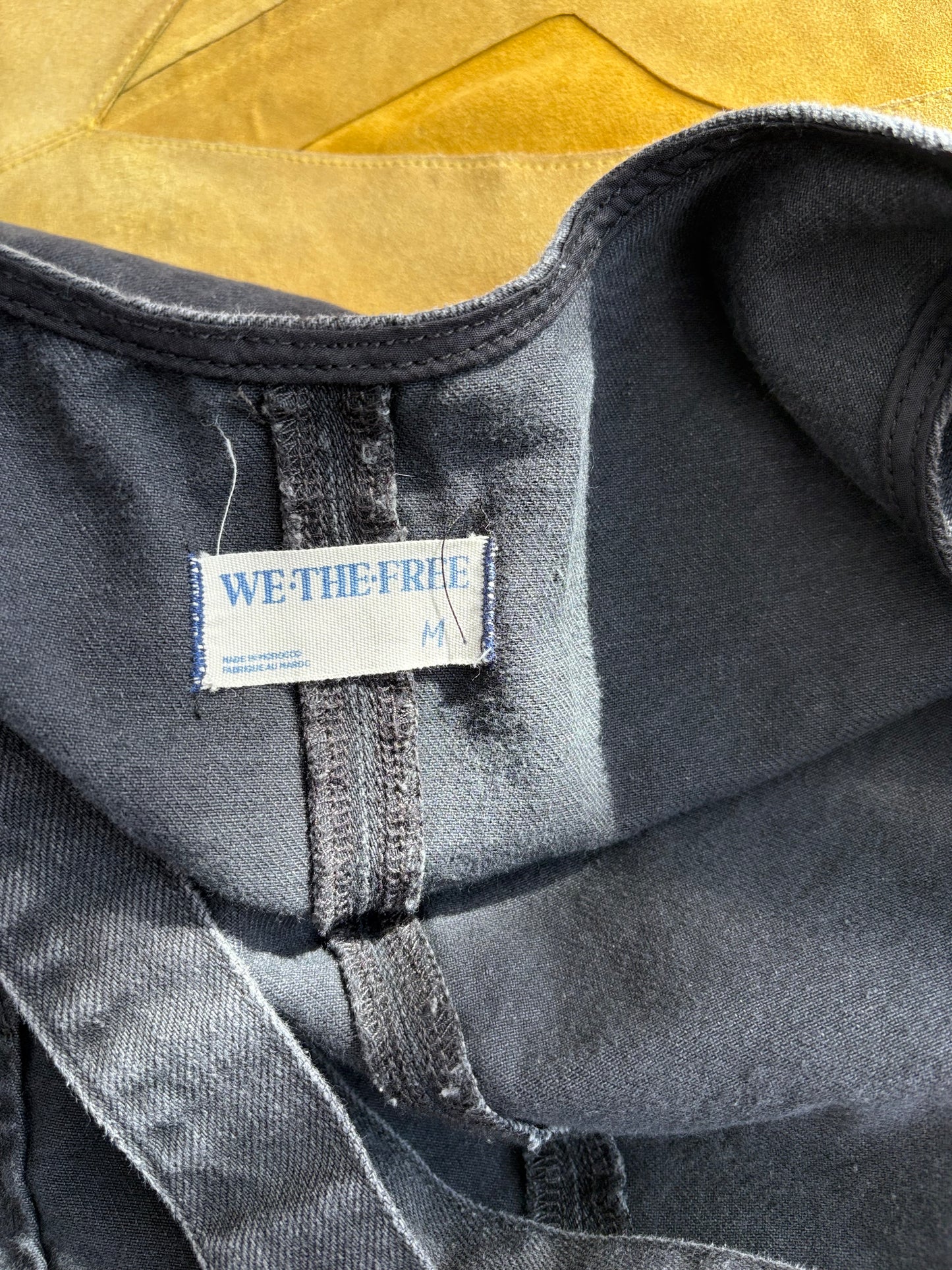 Combinaison en jean Free People High Roller, taille M