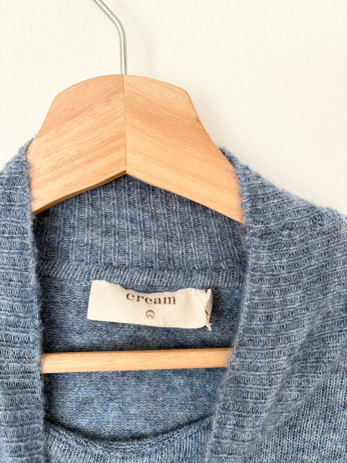 Pull Cream Fionas à col roulé, taille L