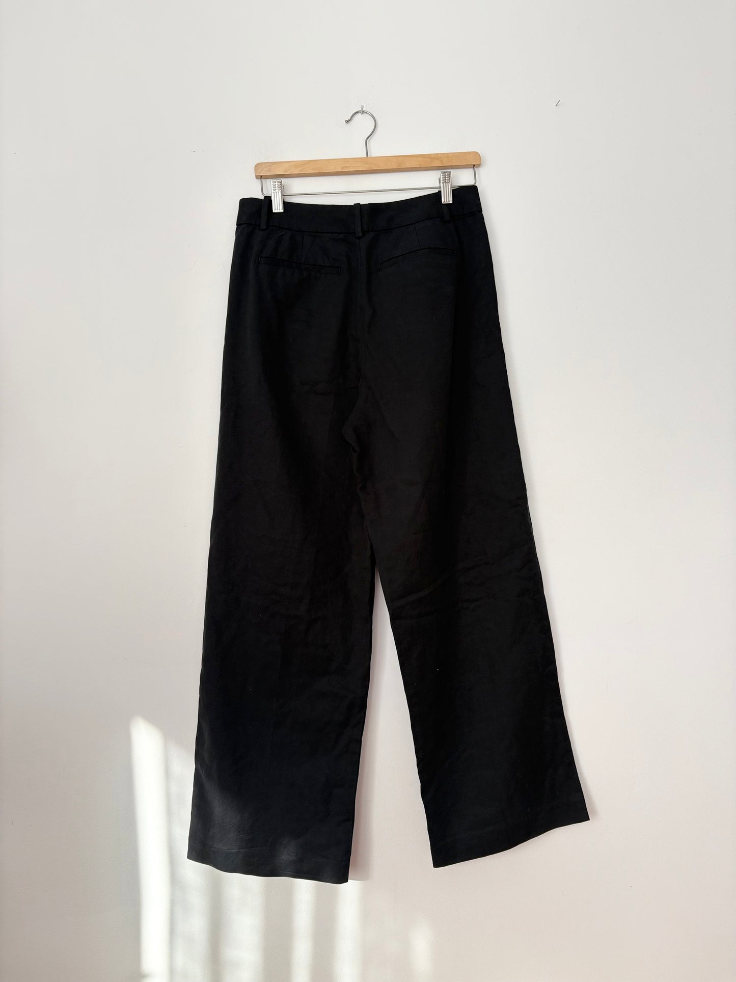 Pantalon droit ample Madewell, taille moyenne