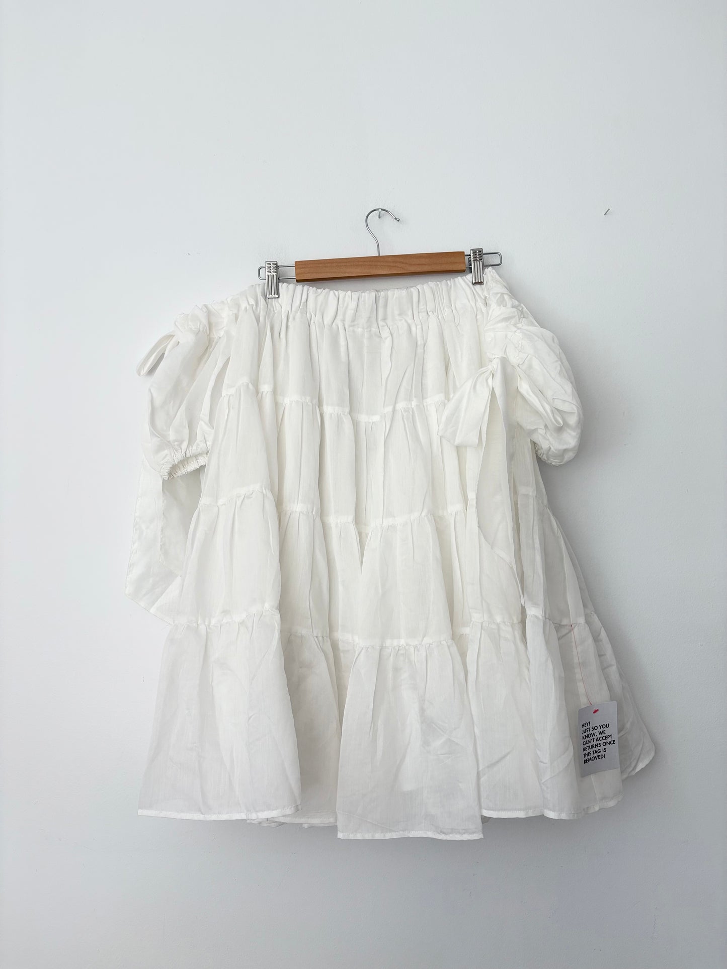Robe babydoll Asos épaules dénudées Taille M