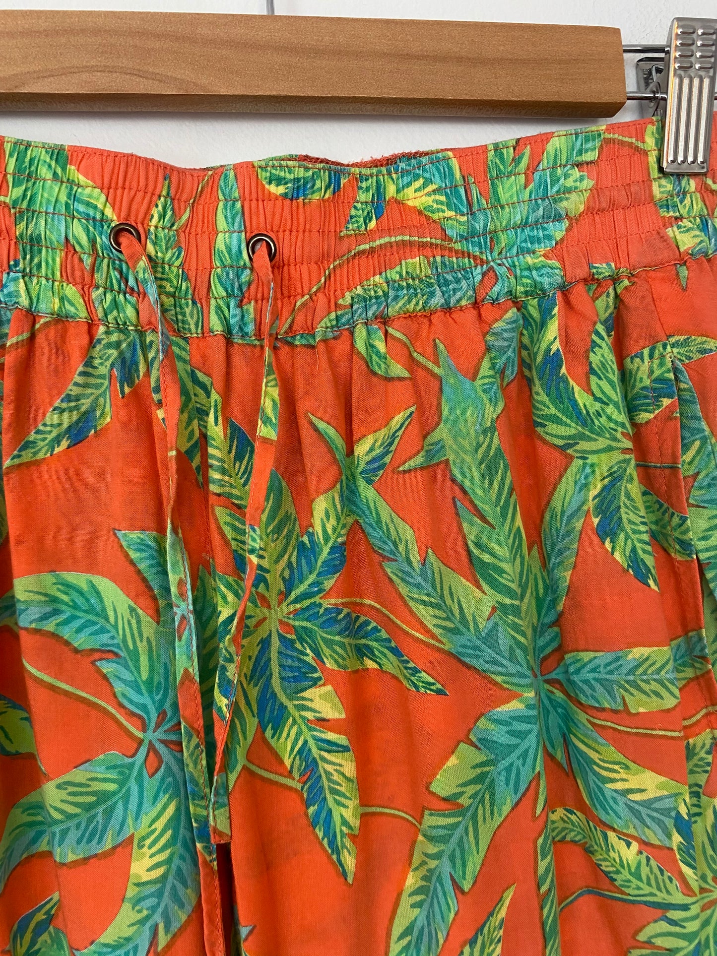 Lovers and friends palm leaf pants Small