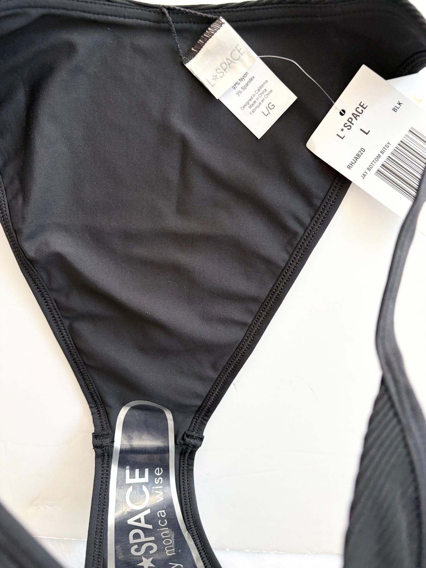 Maillot de bain deux pièces L*Space côtelé M/L