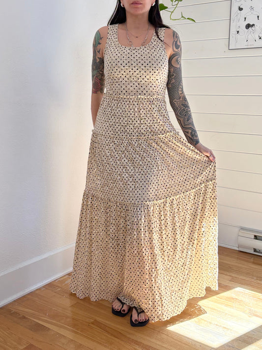 Anthropologie Meadow Rue Marigny lace maxi dress Small