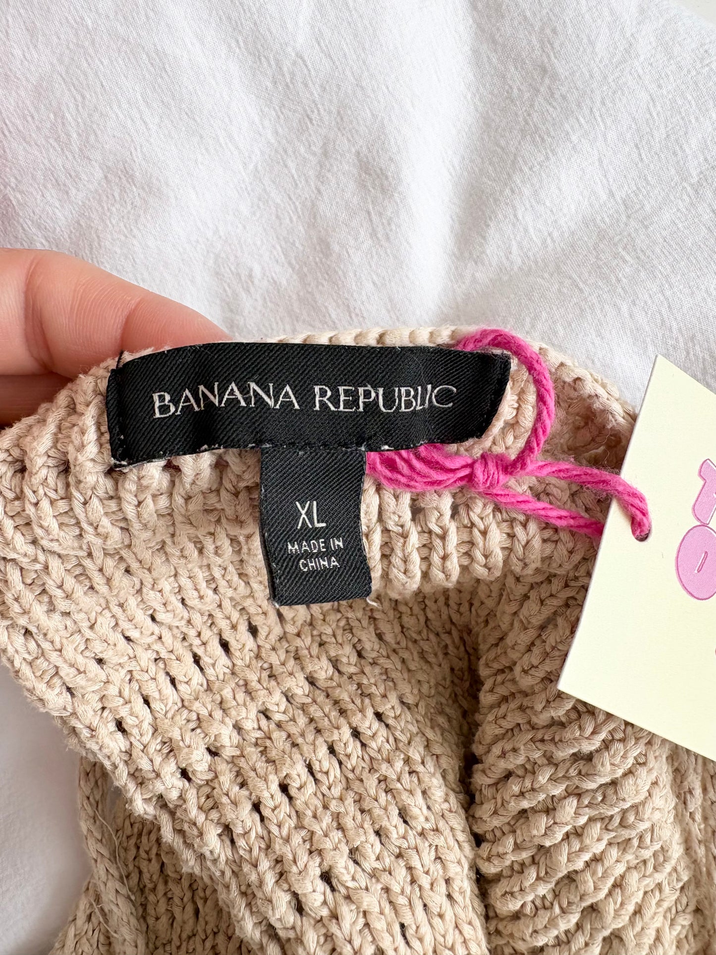 Banana Republic crochet dress L/XL