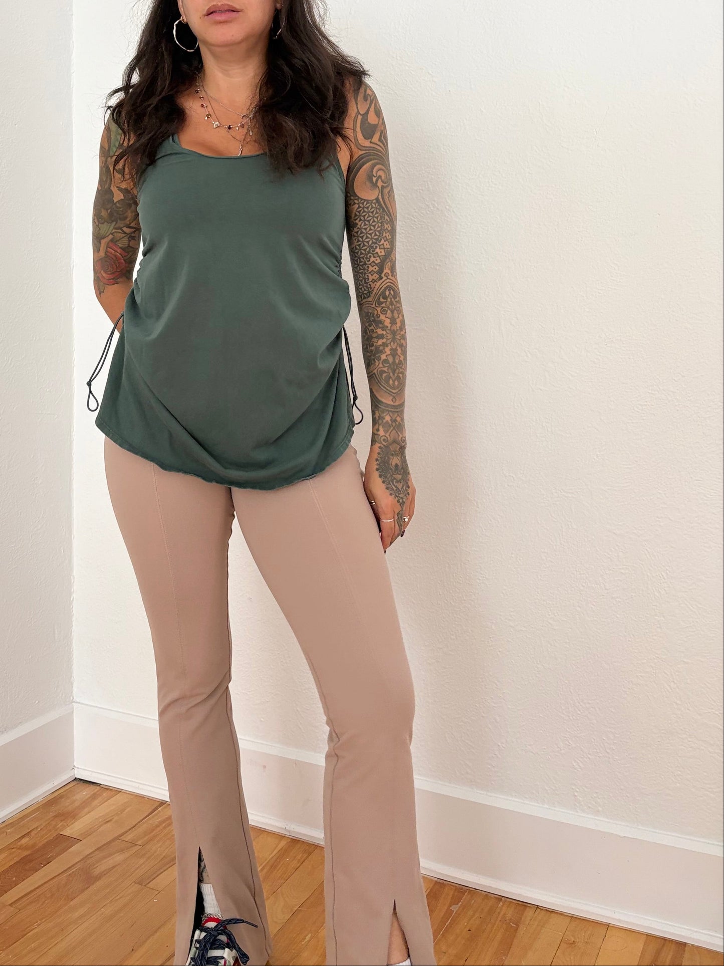 Free People Movement double layer tank S/M