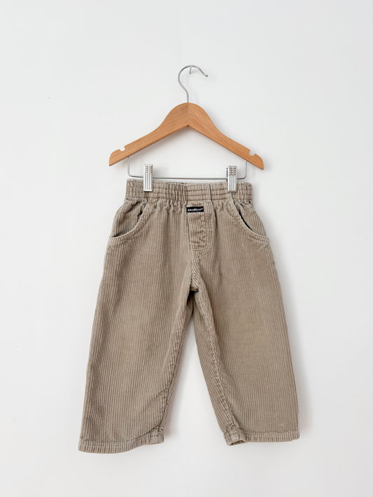 Pantalon vintage en velours côtelé Oshkosh