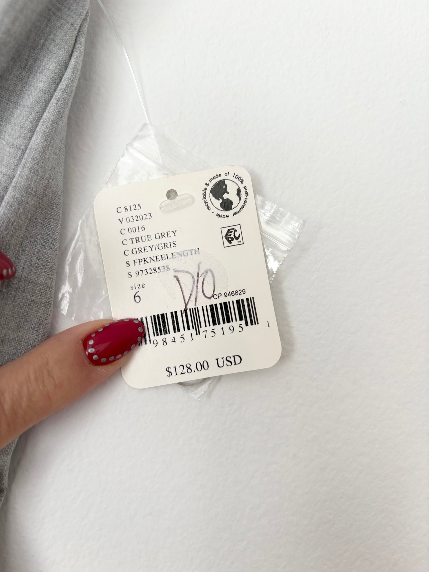 Free People long tailored shorts W30